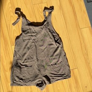 Lumiére Olive Shorts Romper - Sz S